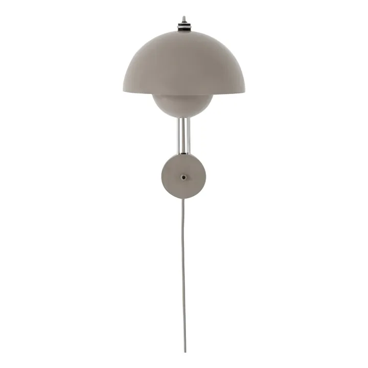 Applique Flowerpot VP8 | Gris clair- Image produit n°1