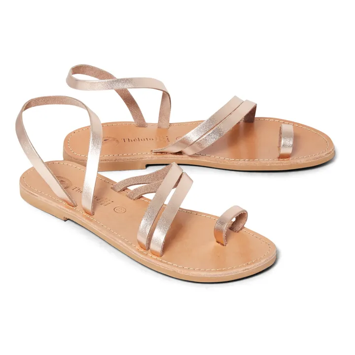 Sandales Agatha - Collection Femme | Bronze- Image produit n°1