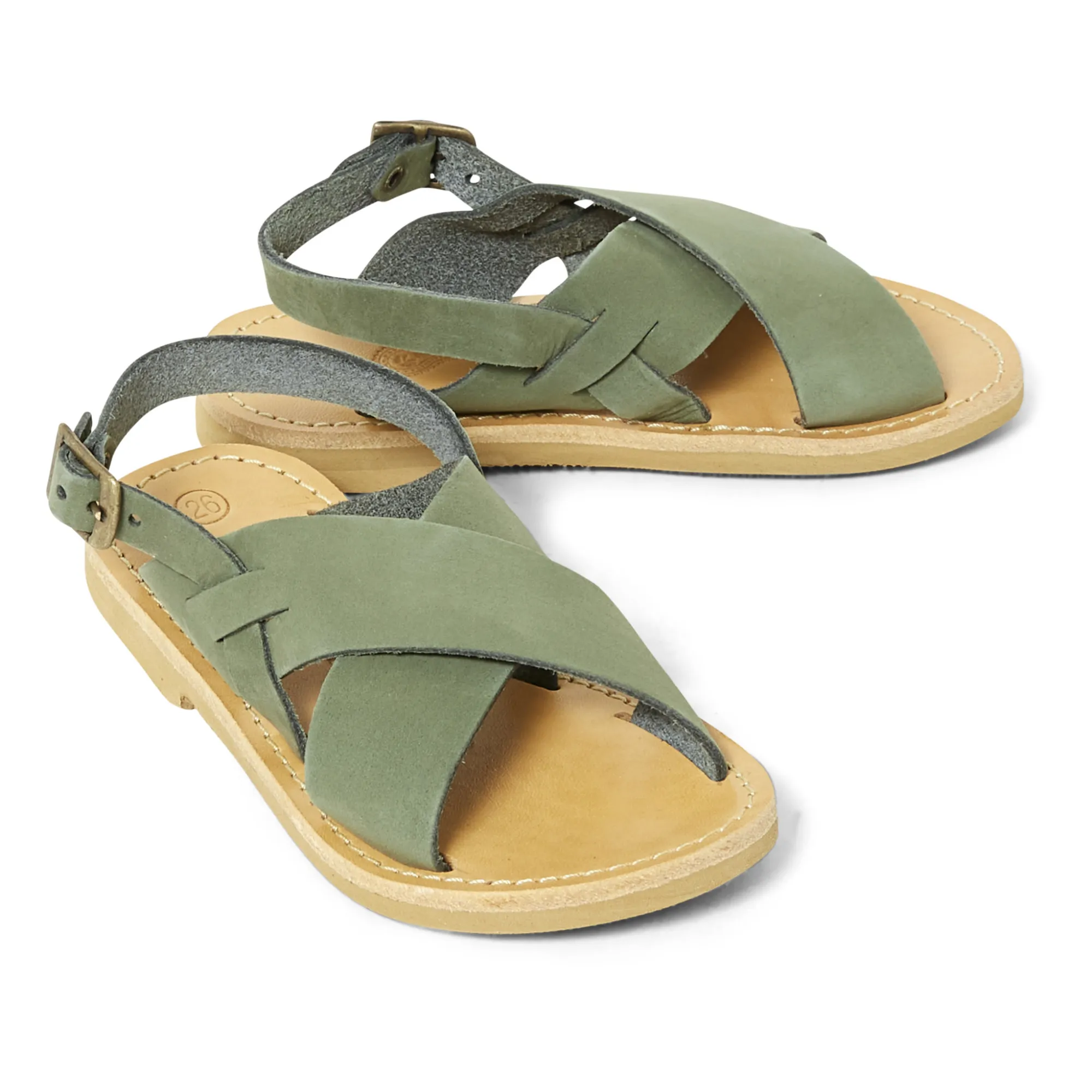 Tom Sandals | Khaki- Product image n°1