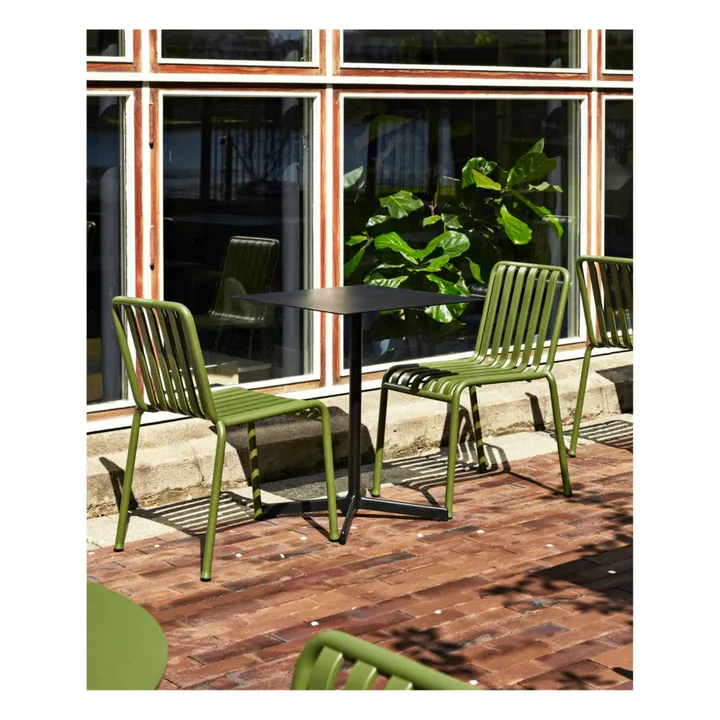 Silla apilable Palissade R&E Bouroullec | Verde oliva- Imagen del producto n°1