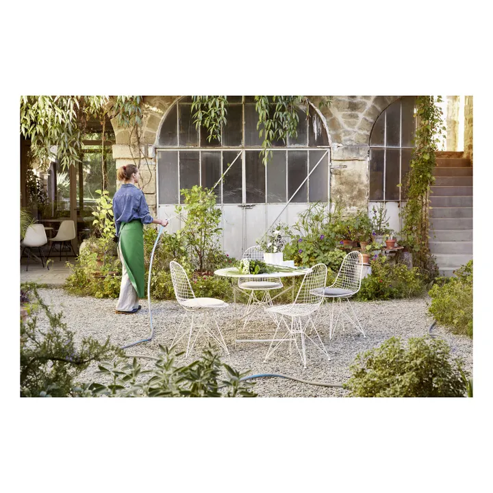 Chaise Eames wire DKR piétement époxy | Blanc- Image produit n°1