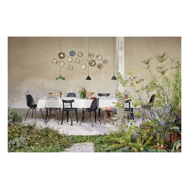 Chaise Eames wire DKR piètement epoxy | Basic Dark- Image produit n°1