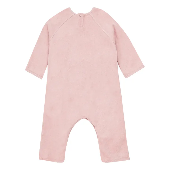 Kyle Organic Cotton Jumpsuit | Dusty Pink- Product image n°1