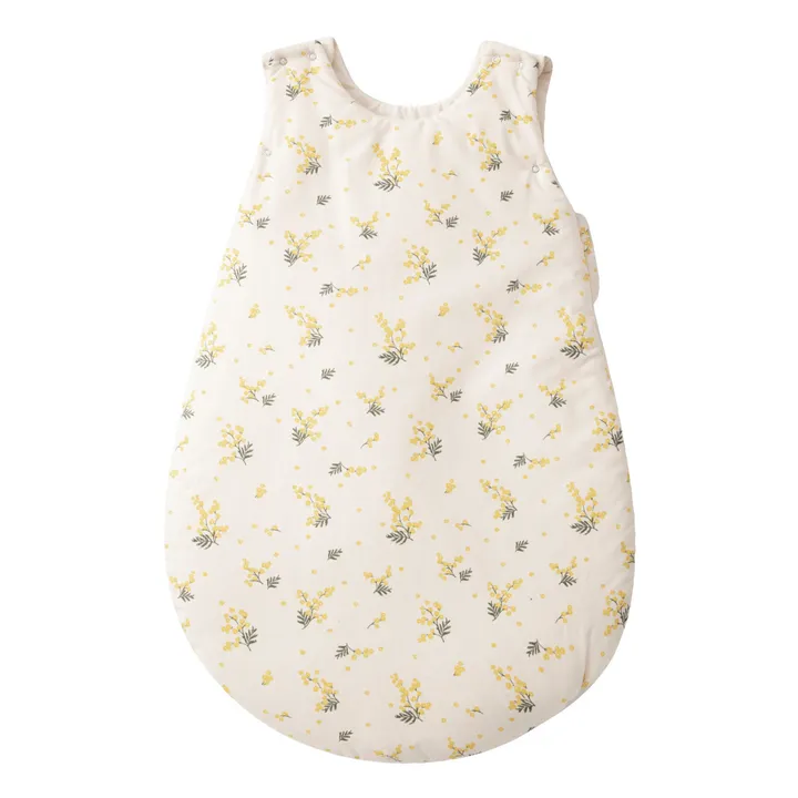 Wattle Cotton Percale Baby Sleeping Bag | Off white- Product image n°0
