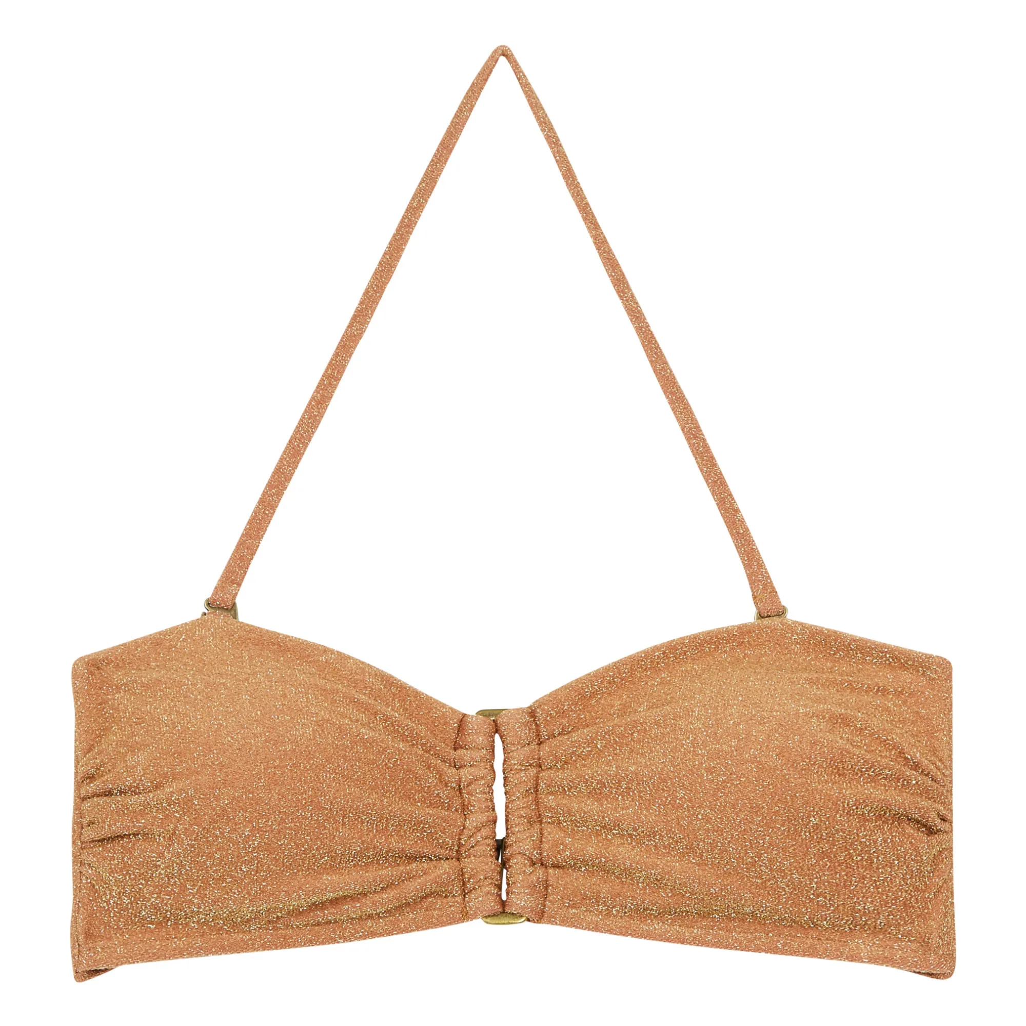 Rylee Cru Bandeau Bikini Top Womens Collection Terracotta