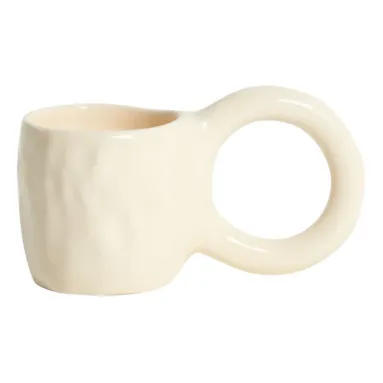 Tasse expresso Donut, Pia chevalier - Set de 2 | Vanille- Image produit n°0