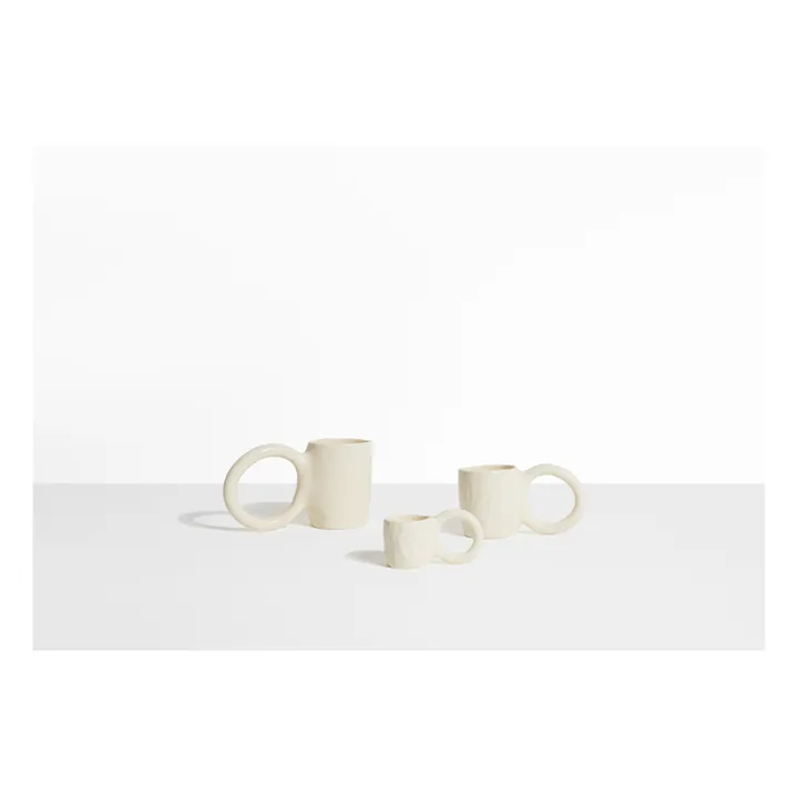Tasse expresso Donut, Pia chevalier - Set de 2 | Vanille- Image produit n°1