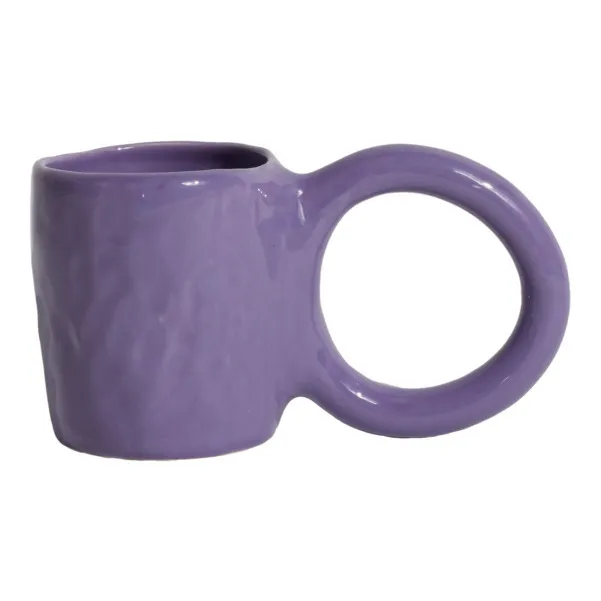 Mug Donut - Pia chevalier | Violet- Image produit n°0