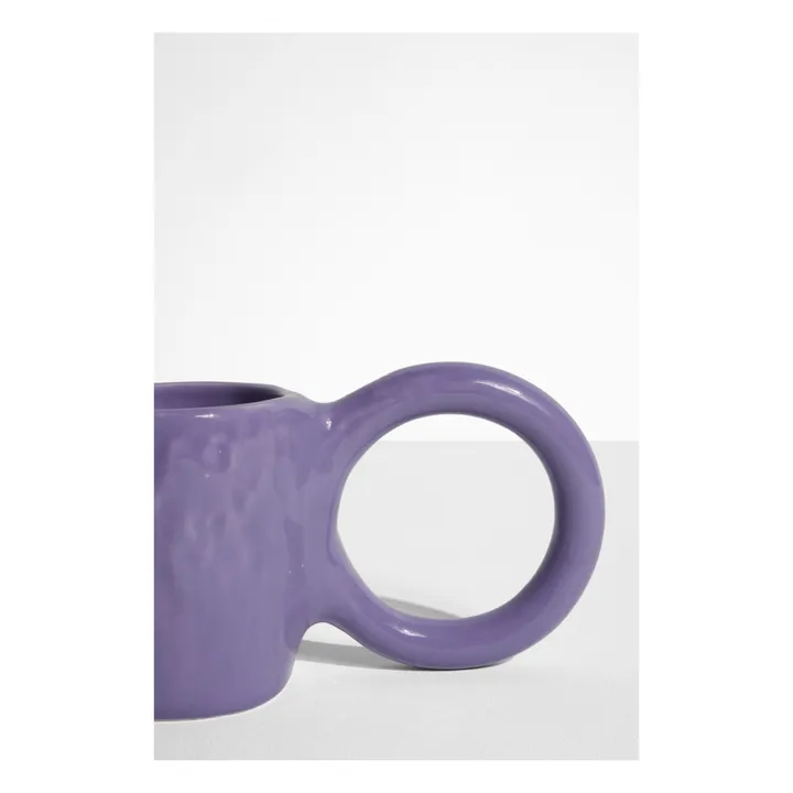Mug Donut - Pia chevalier | Violet- Image produit n°1