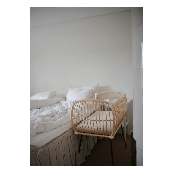 Berceau cododo Martha en rotin - Liens coton- Image produit n°1