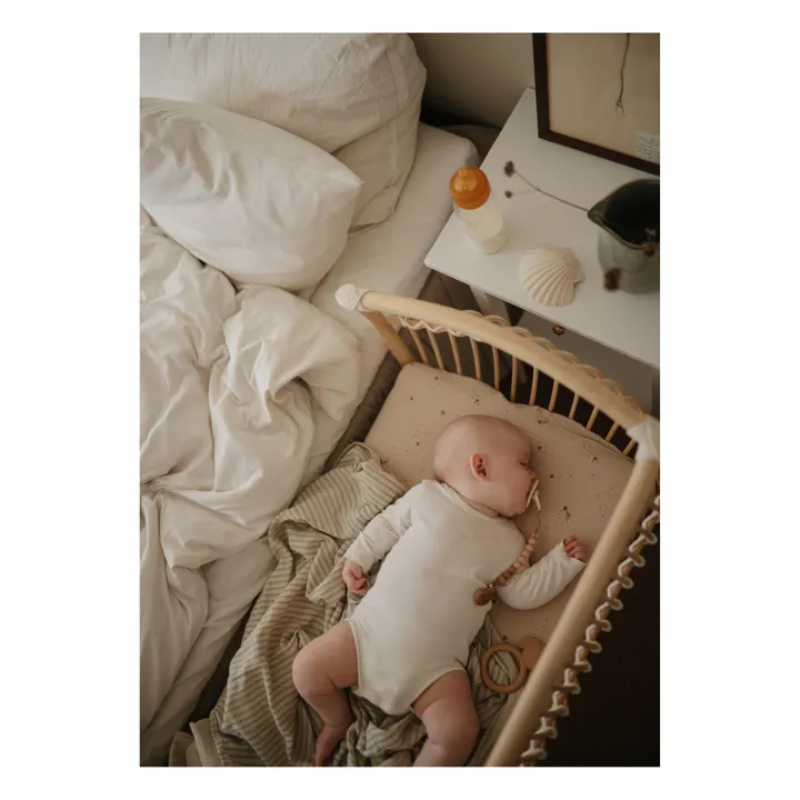 Berceau cododo Martha en rotin - Liens coton- Image produit n°2