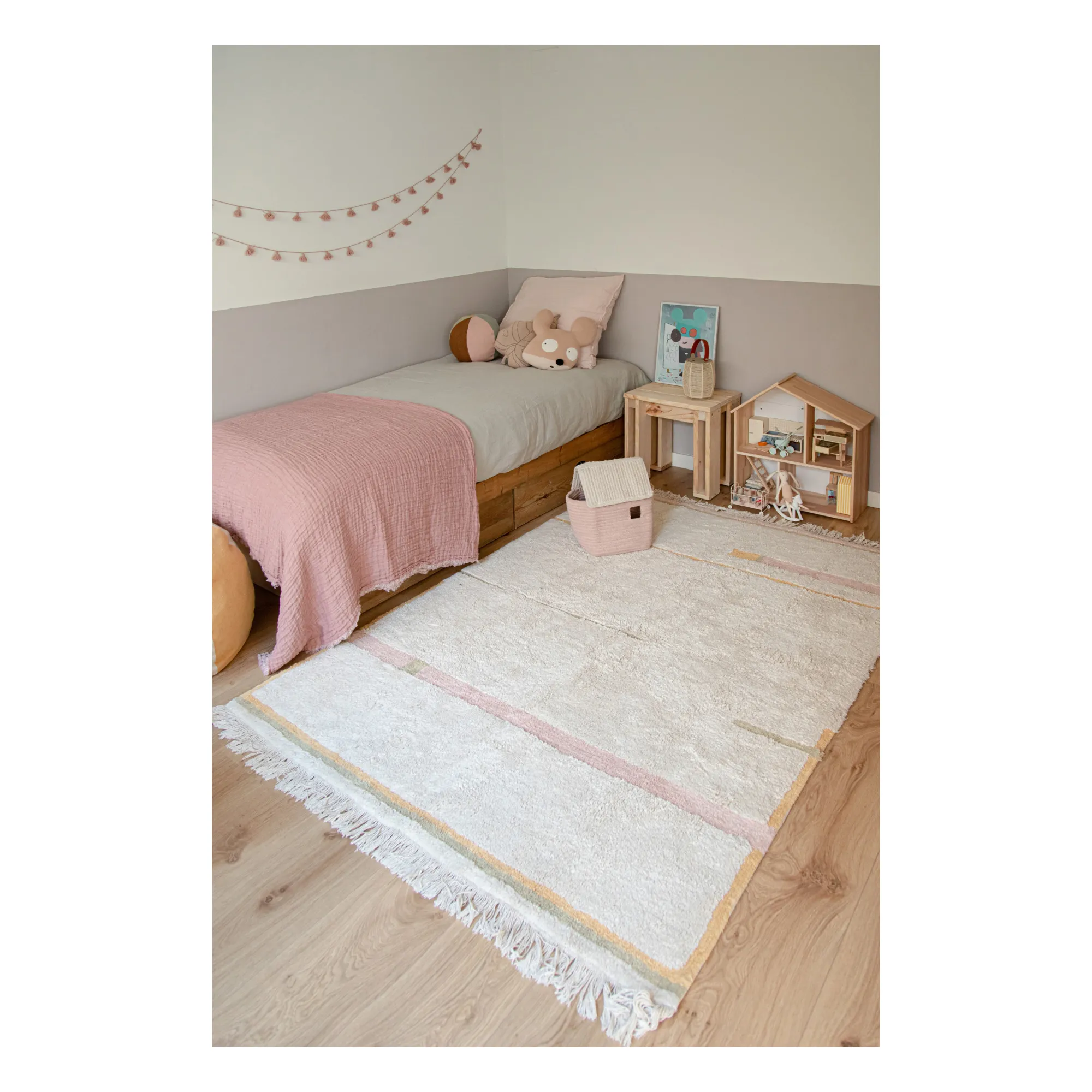 Tapis Lanes | Beige Nude- Image produit n°2