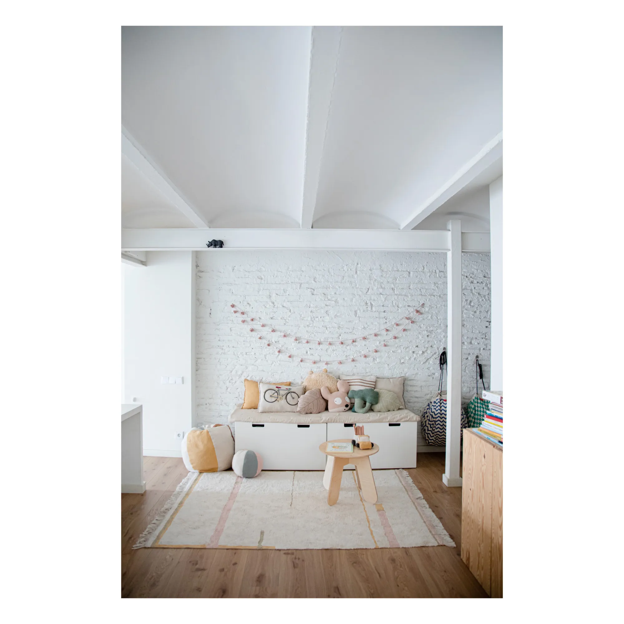 Tapis Lanes | Beige Nude- Image produit n°5