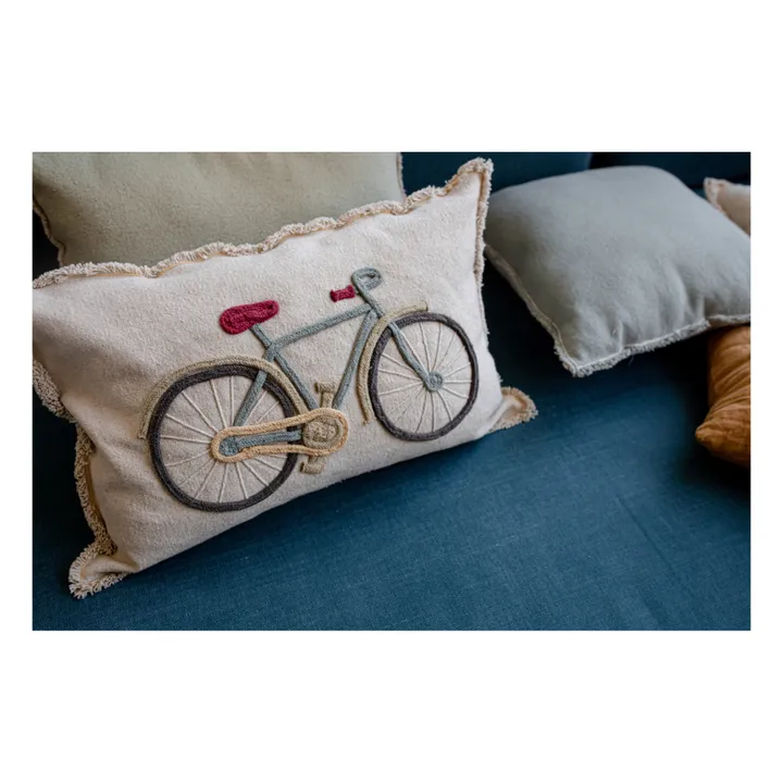 Cojín Bicicleta | Crema- Imagen del producto n°1