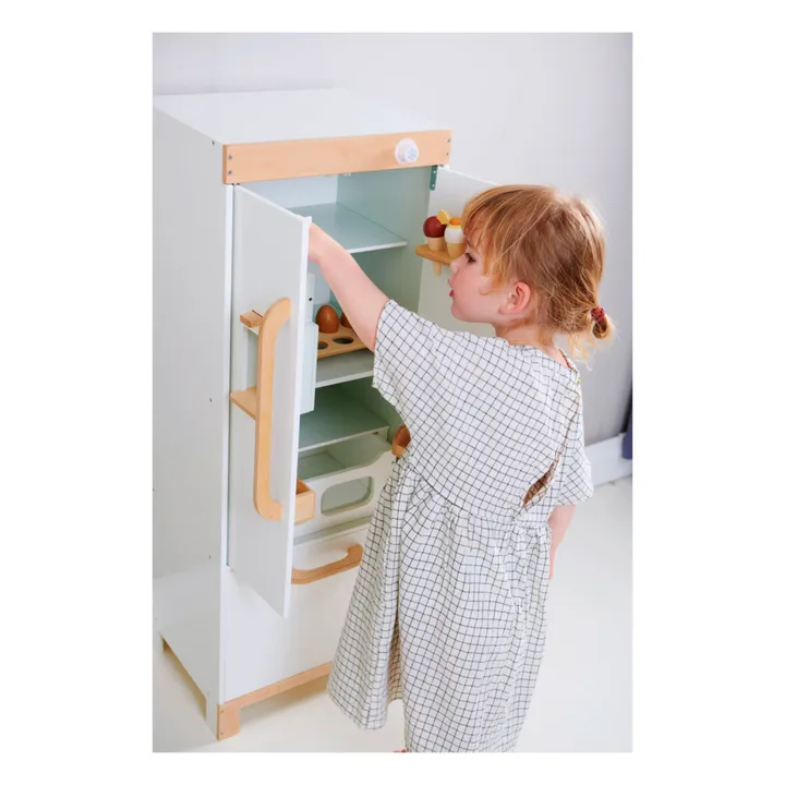 Réfrigérateur et ses accessoires en bois- Image produit n°1