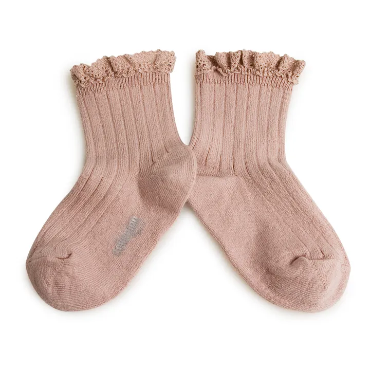 Chaussettes Lili | Vieux Rose- Image produit n°0