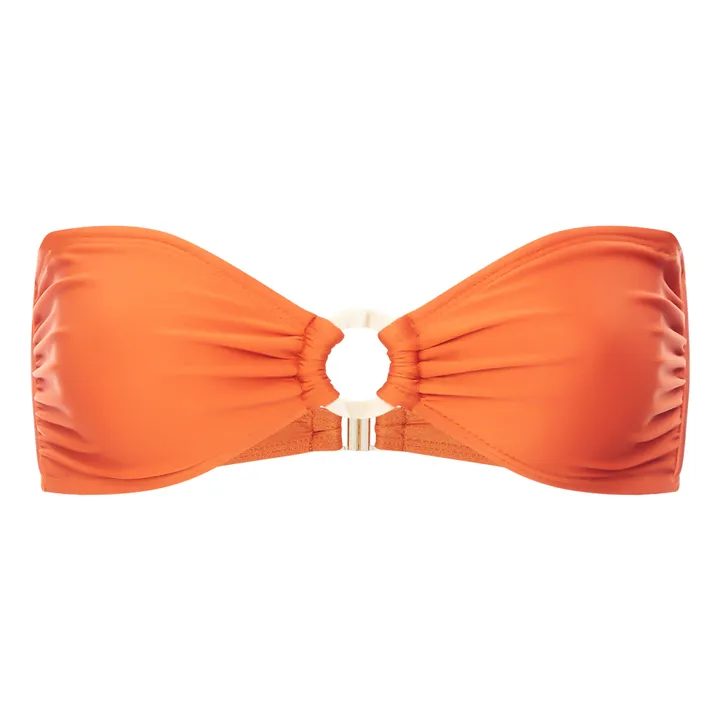Alma Deia Anna T Strapless Bikini Top Rust Smallable
