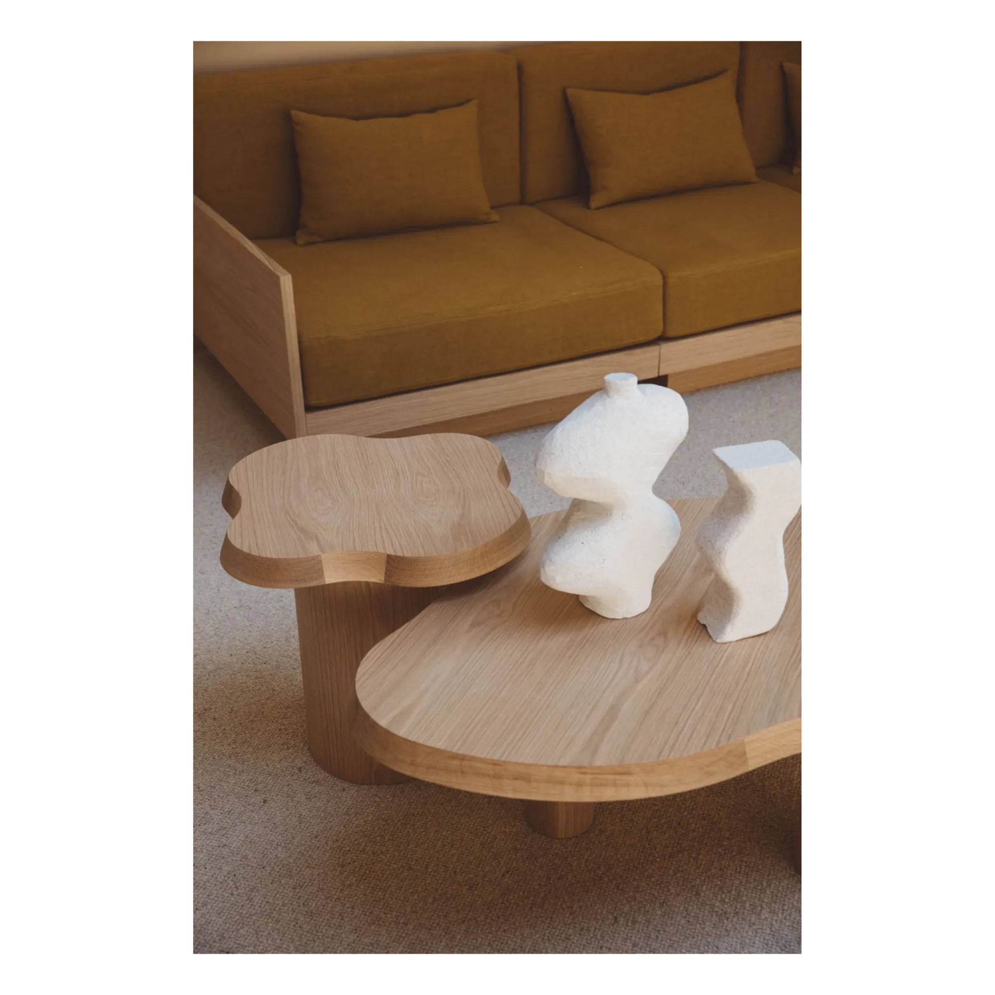 Natural Oak Side Table | Oak- Product image n°2