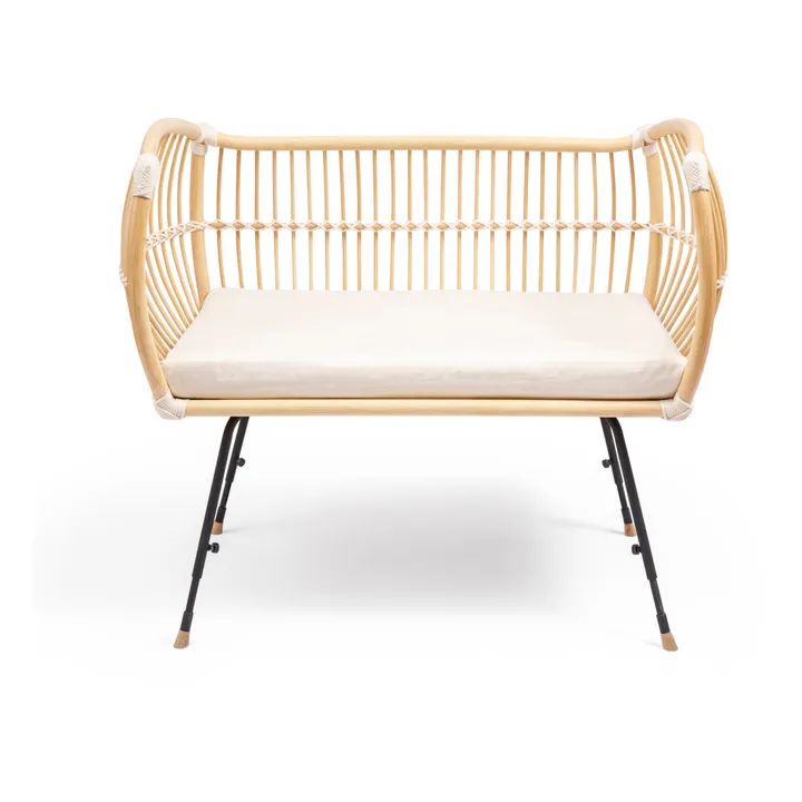 Berceau cododo Martha en rotin - Liens coton- Image produit n°0
