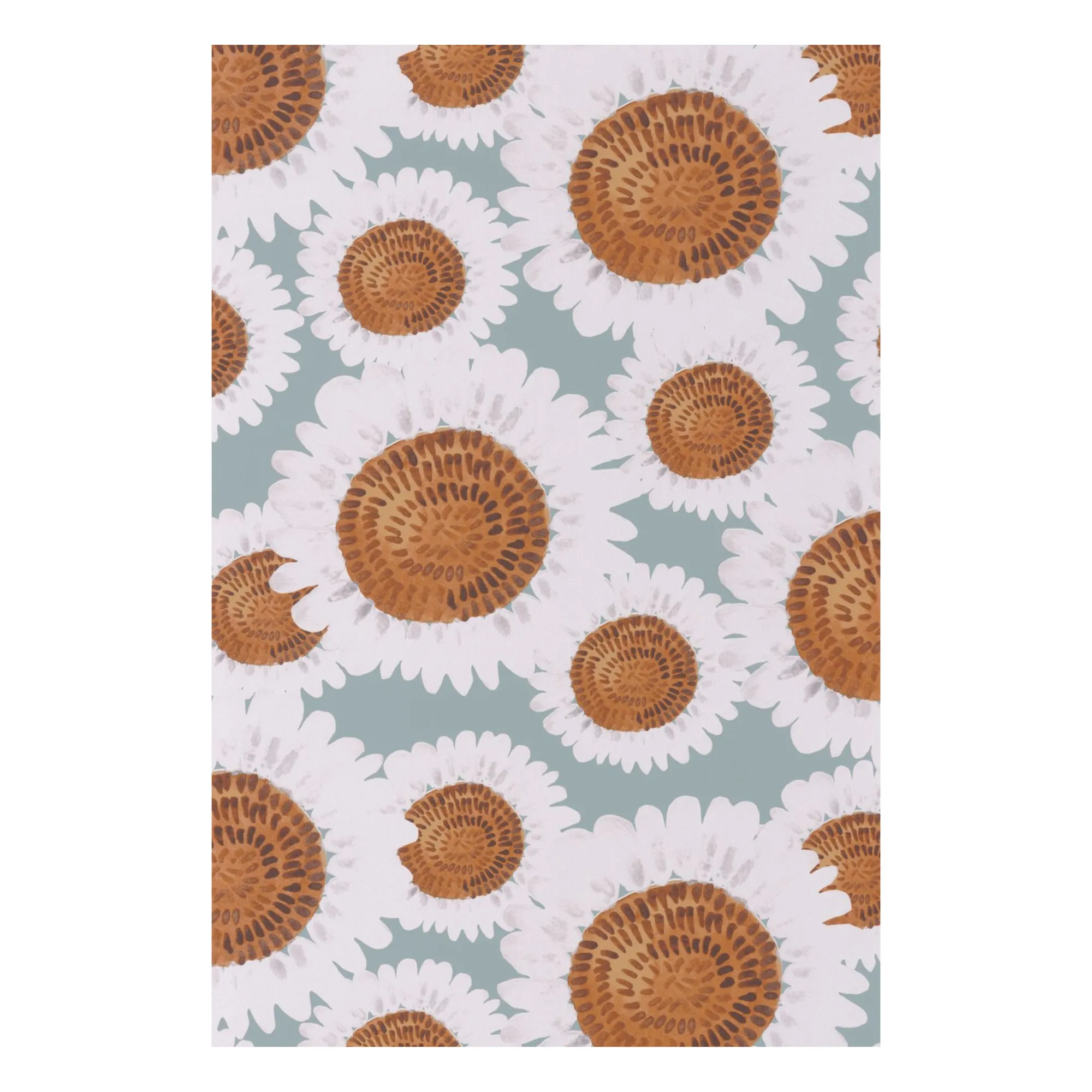 Rouleau de papier-peint Blanchette | Bleu- Image produit n°1
