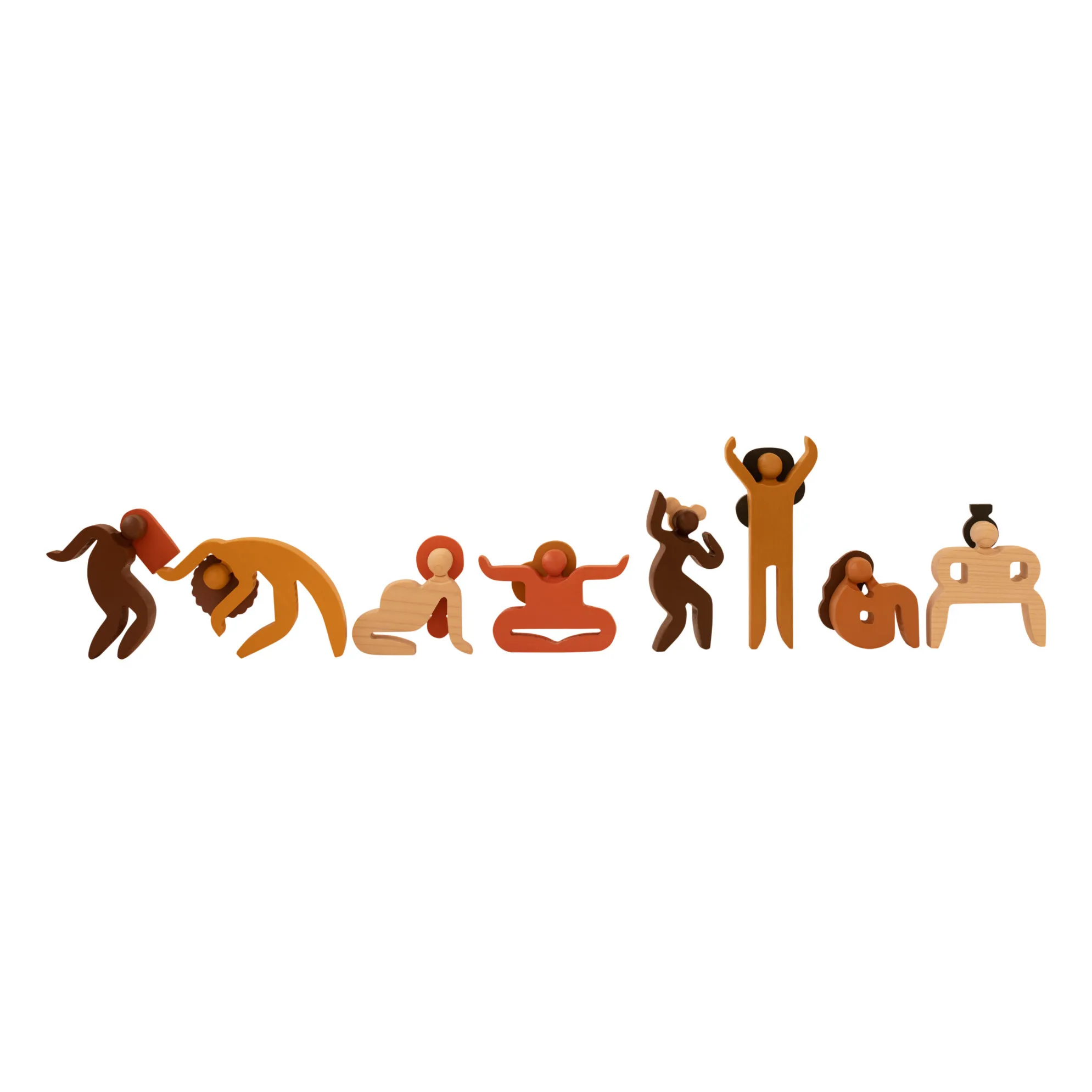 Figurines en bois - Women Moods- Image produit n°0