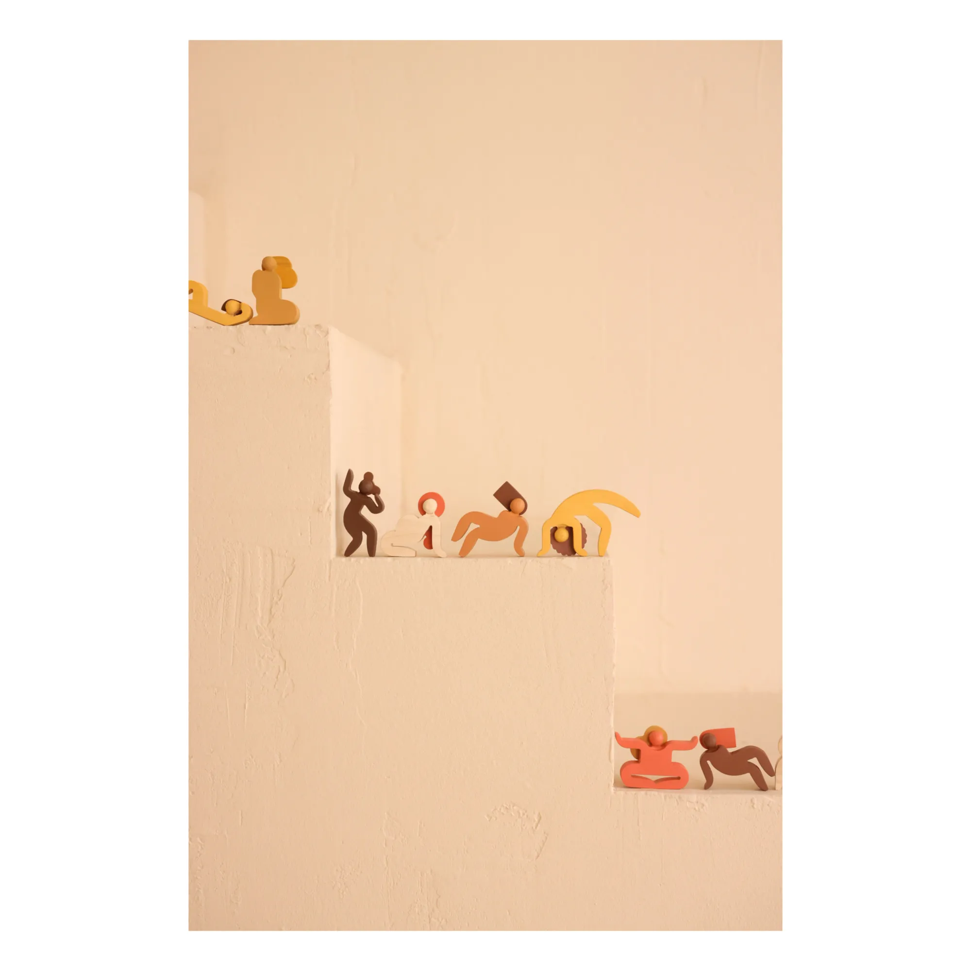 Figurines en bois - Women Moods- Image produit n°1