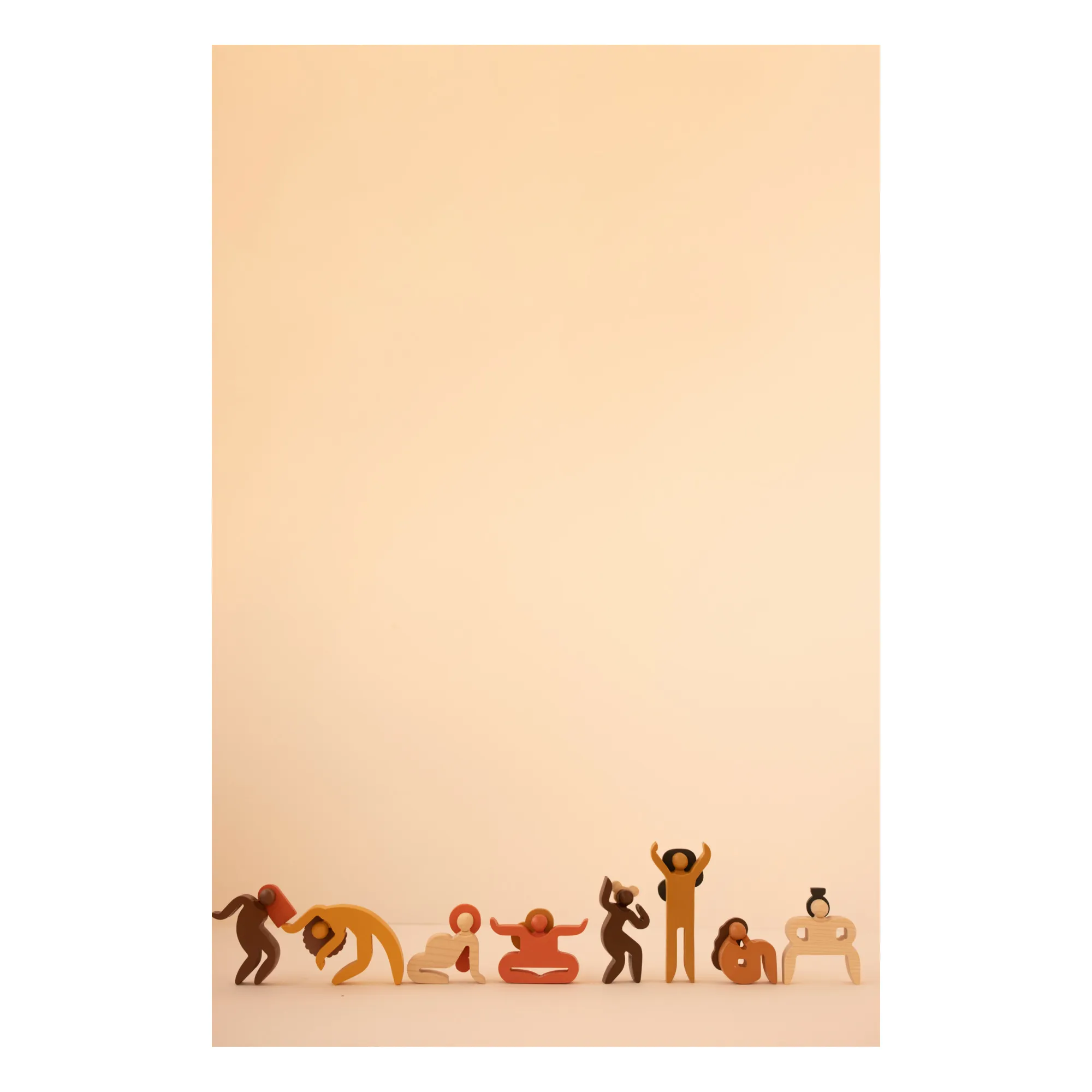 Figurines en bois - Women Moods- Image produit n°3
