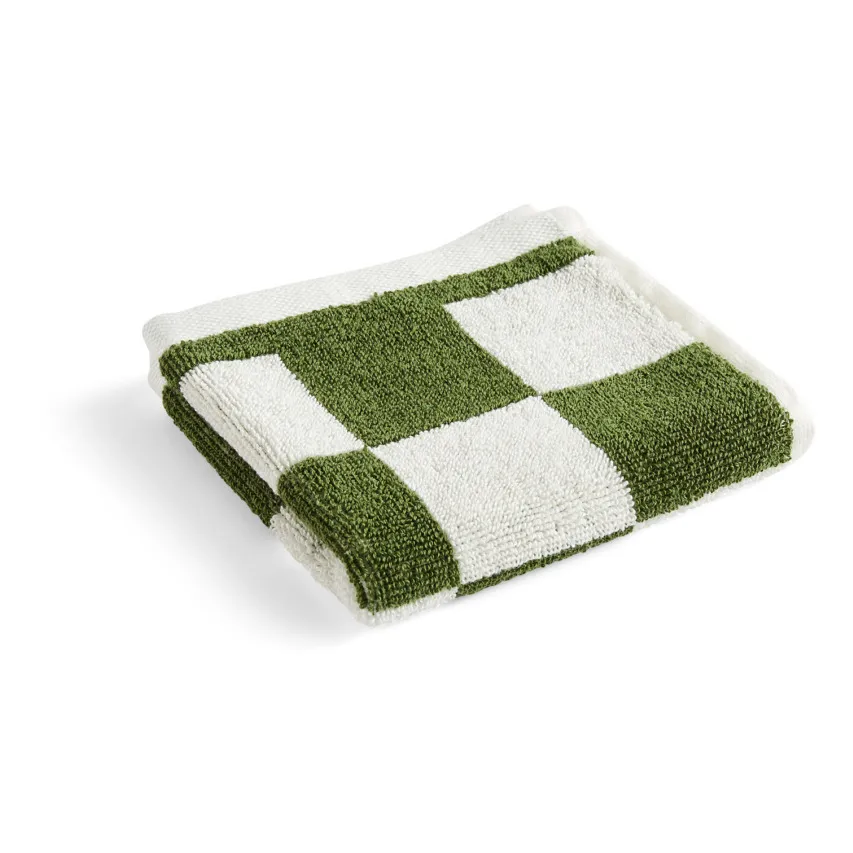 Serviette d'invité Check | Matcha- Image produit n°0