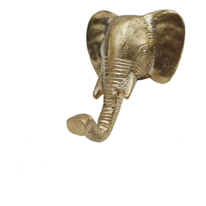 Percha de latón Billy el elefante | Gold- Imagen del producto n°0