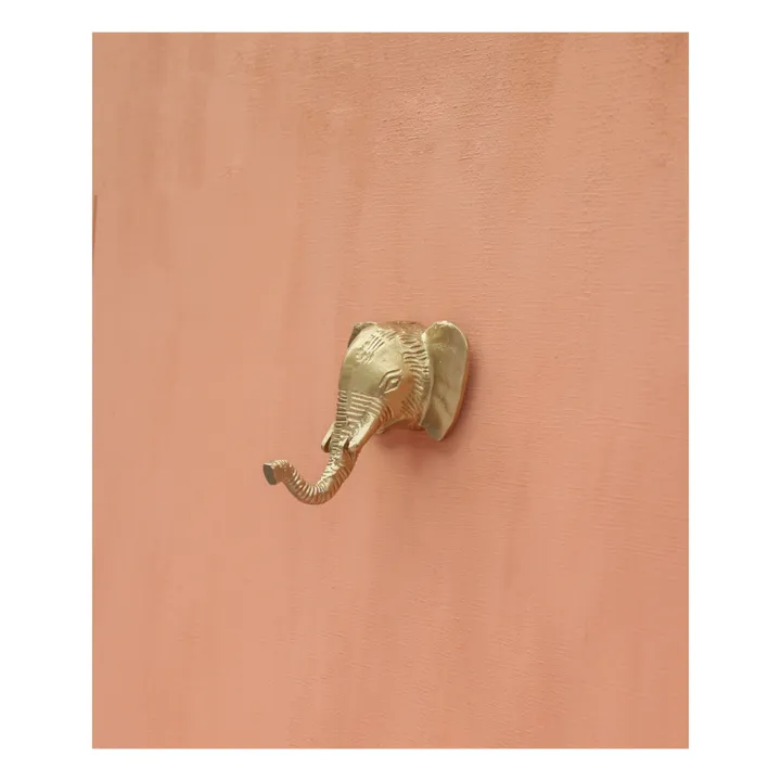 Percha de latón Billy el elefante | Gold- Imagen del producto n°3
