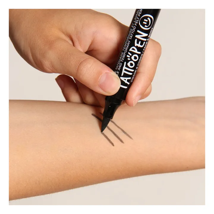 Feutre de tatouage temporaire Tattoopen | Noir- Image produit n°3