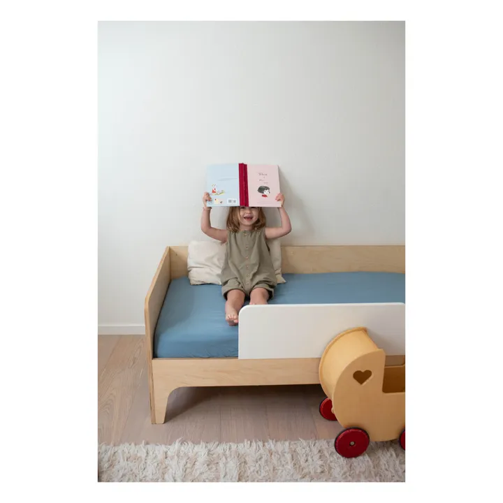 Drap-housse en coton bio | River- Image produit n°1