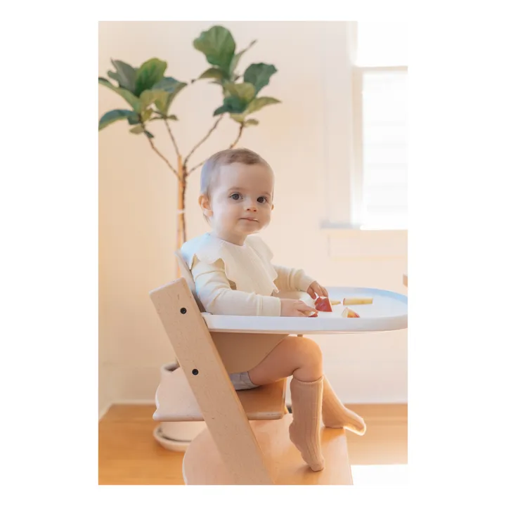 Bavoirs pétale en coton bio - Set de 3 | Bloom- Image produit n°1