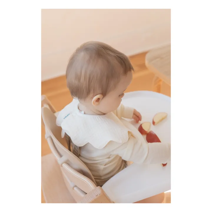 Bavoirs pétale en coton bio - Set de 3 | Bloom- Image produit n°5