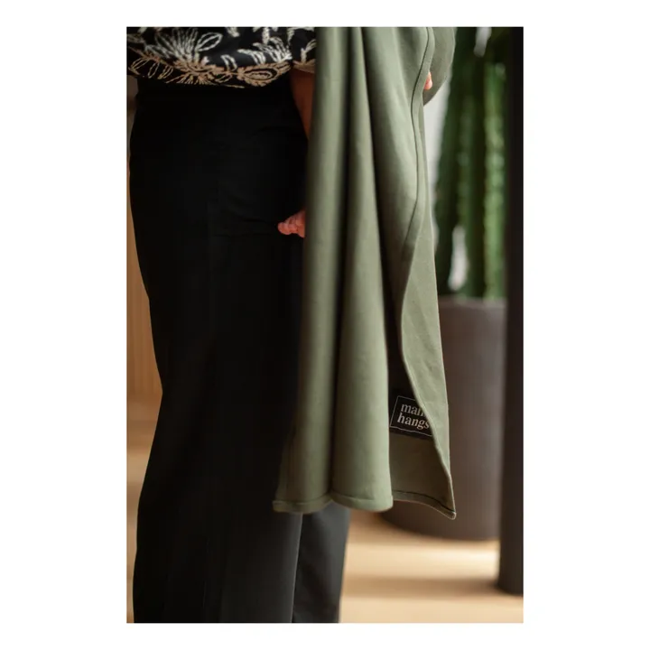 Organic Cotton Baby Sling | Olive green- Product image n°3