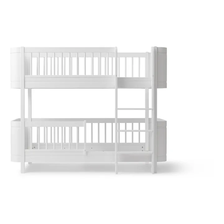 Lits superposés mi-hauteur Mini+ | Blanc- Image produit n°0