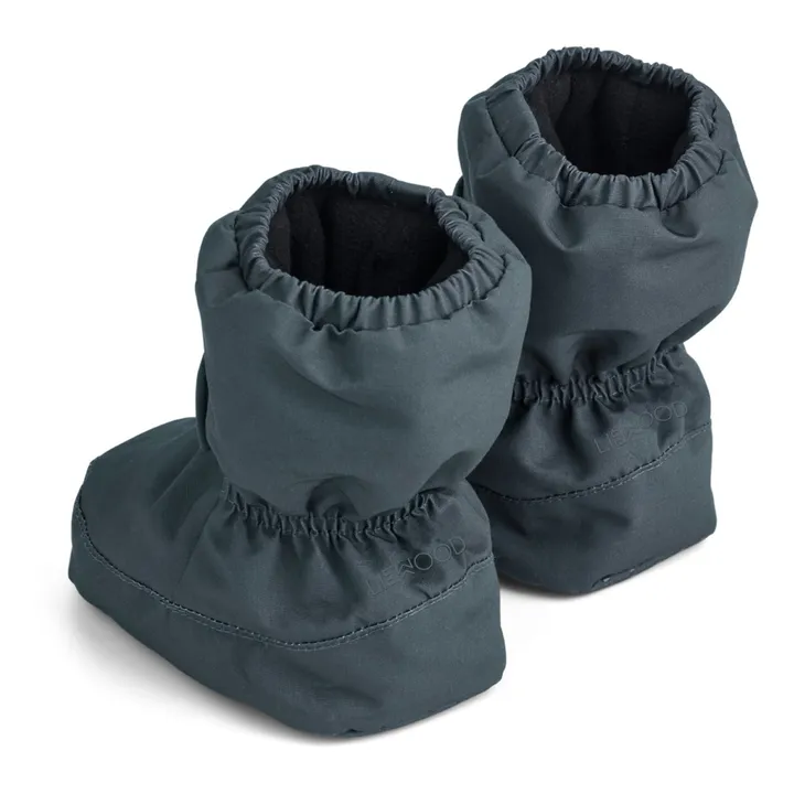 Heather Recycled Polyester Snow Boots | Navy blue- Product image n°3