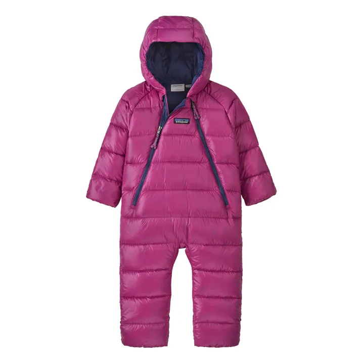 Combinaison Ski Down Sweater Duvet Recyclé | Rose fuschia- Image produit n°0