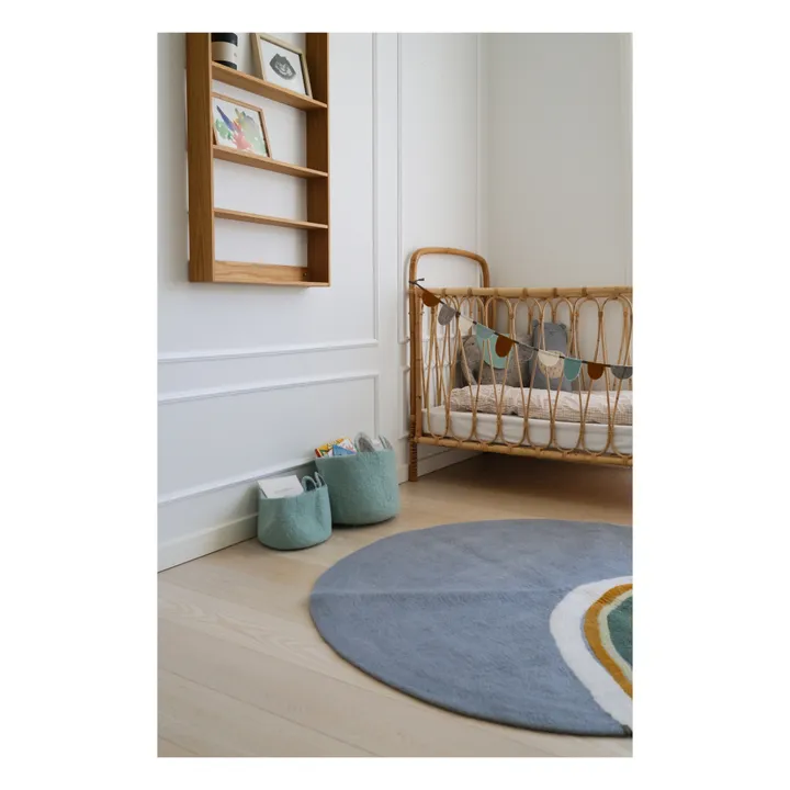 Pasu Fox Felt Basket | Jade- Product image n°3