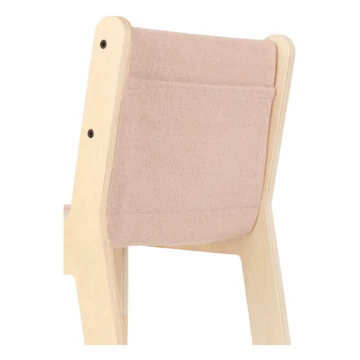 Sillita de abedul con funda extraíble | Nude- Imagen del producto n°6
