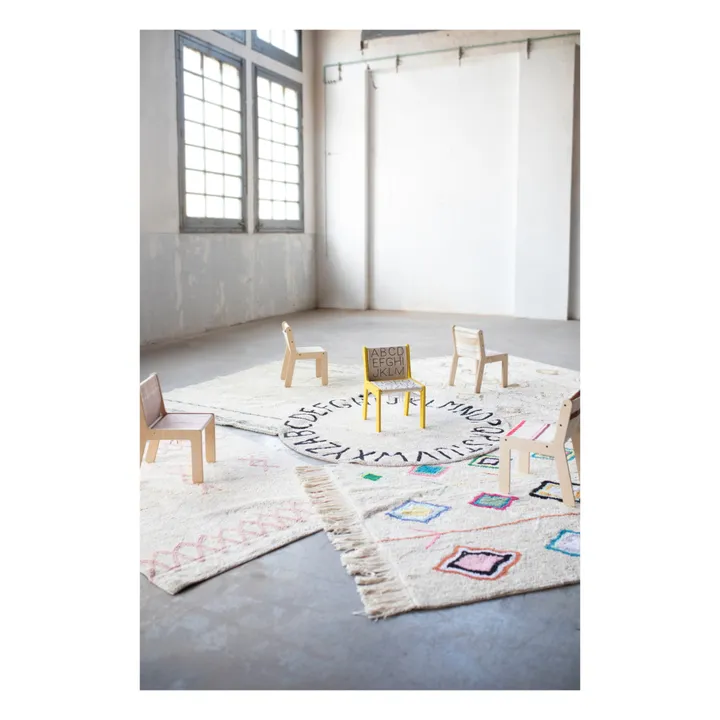 Sillita chair in birch with removable covers | Nude- Product image n°7