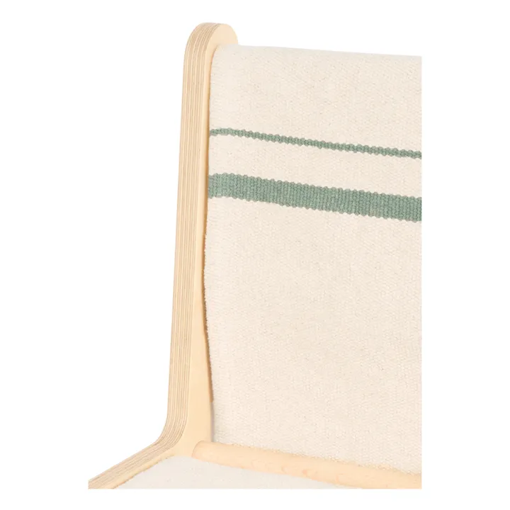 Sillita de abedul con funda extraíble | Azul Pálido- Imagen del producto n°2