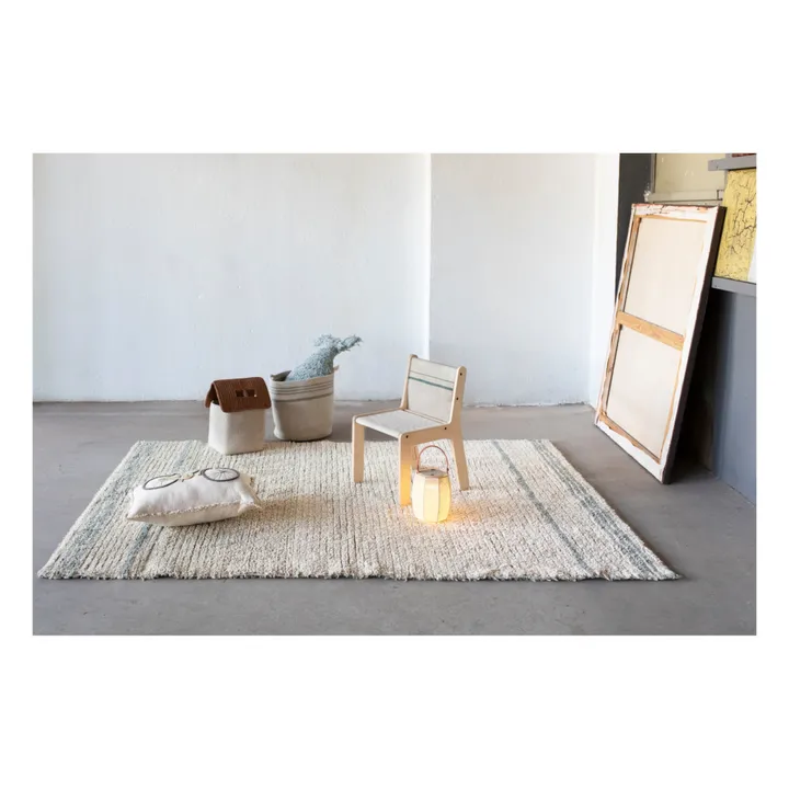 Sillita de abedul con funda extraíble | Azul Pálido- Imagen del producto n°3