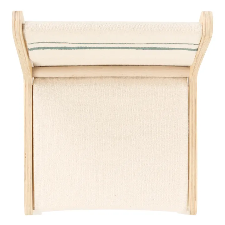Sillita de abedul con funda extraíble | Azul Pálido- Imagen del producto n°4