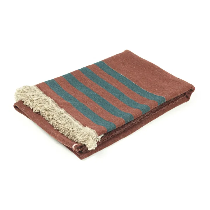 Plaid Juniper | Terracotta- Image produit n°0