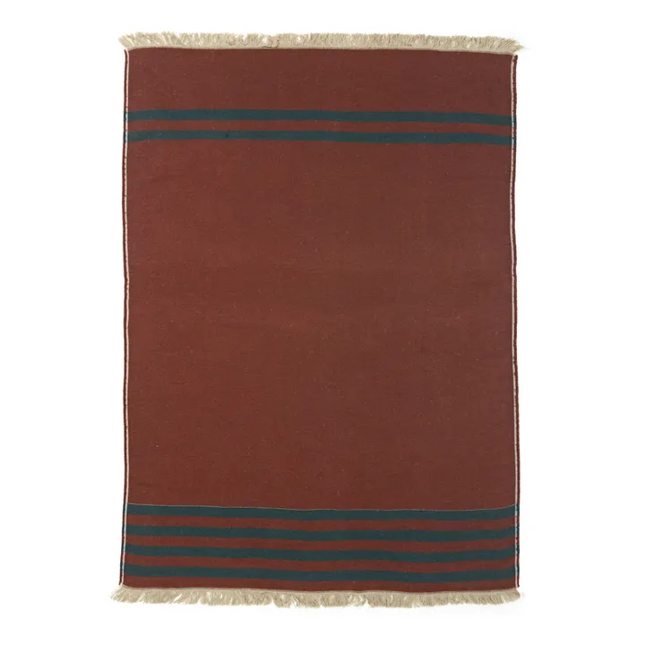 Plaid Juniper | Terracotta- Image produit n°2