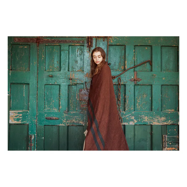 Plaid Juniper | Terracotta- Image produit n°3