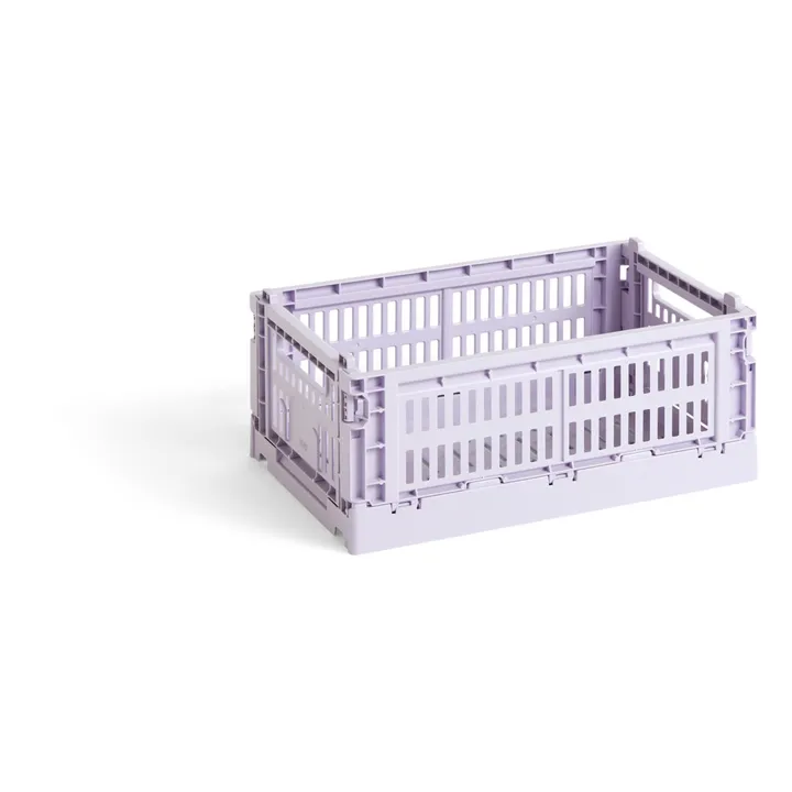 Cagette pliable 100% recyclée | Lavande- Image produit n°0