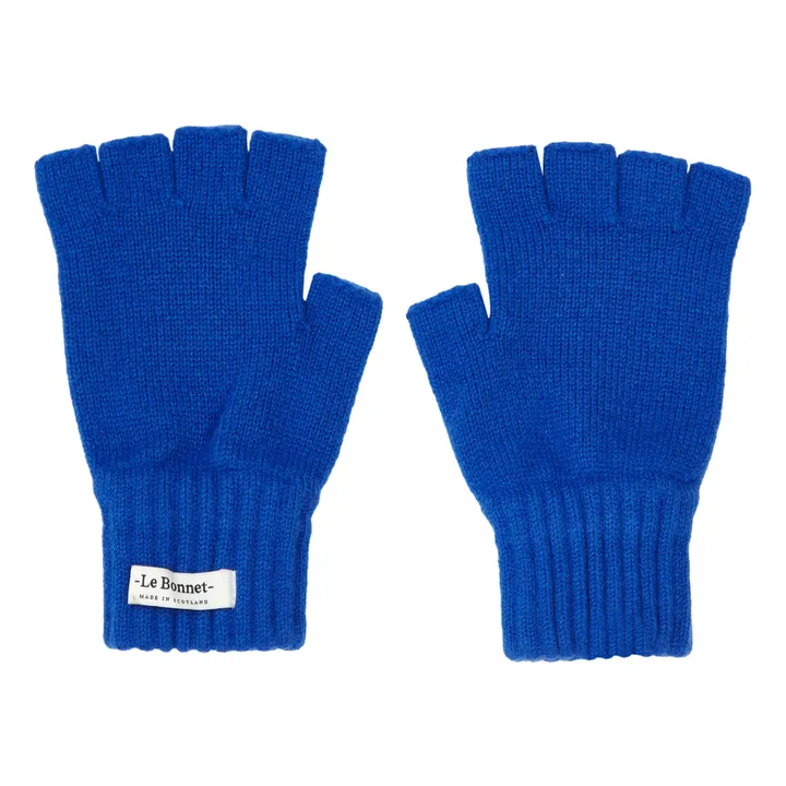 Manoplas de merino | Azul eléctrico- Imagen del producto n°0