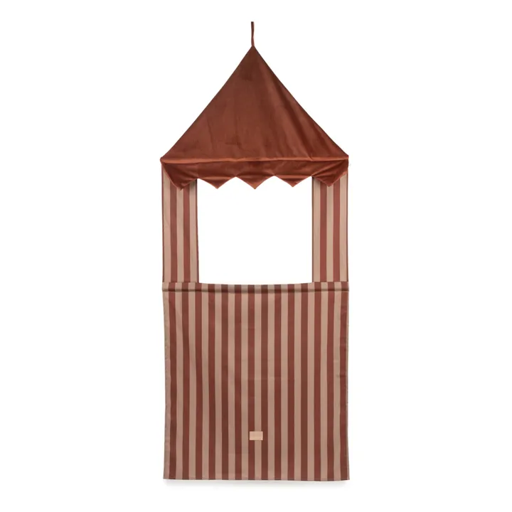 Majestic Organic Cotton Puppet Theatre | Terracotta- Product image n°0